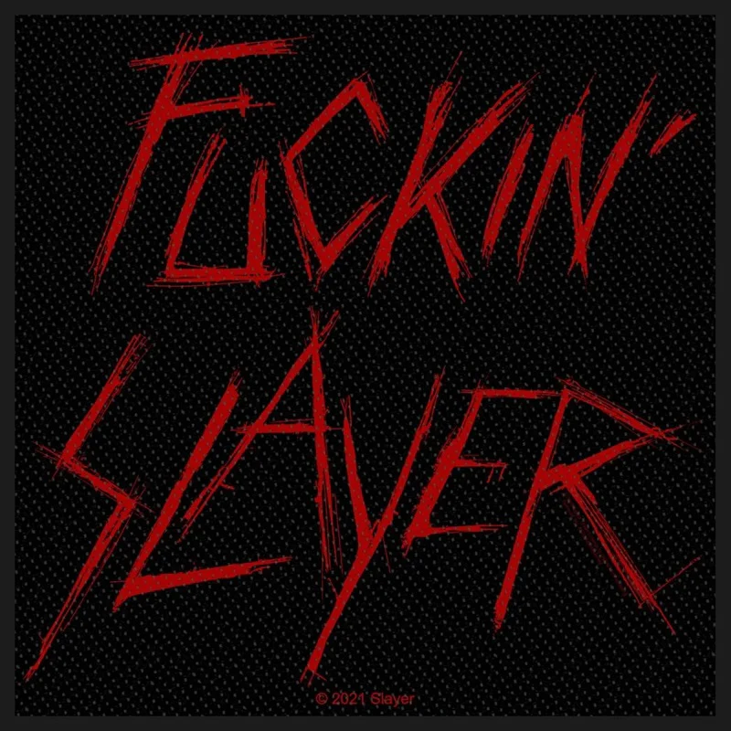 Slayer | Fuckin' Slayer Woven Patch