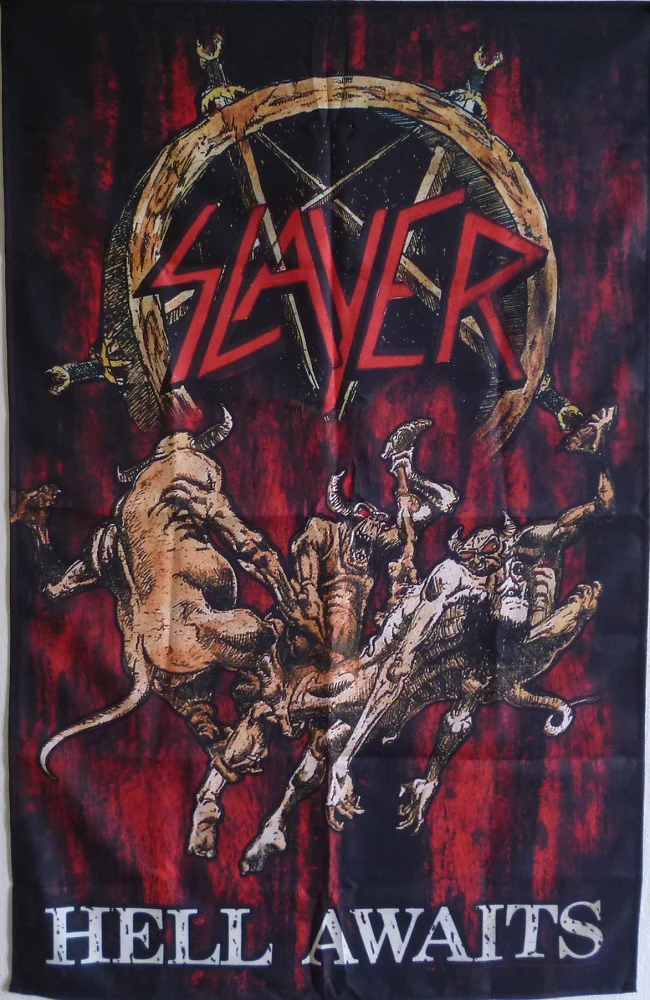 Slayer | Hell Awaits Flag - Image 2