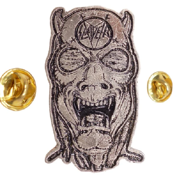 Slayer | Pin Badge Demon Face