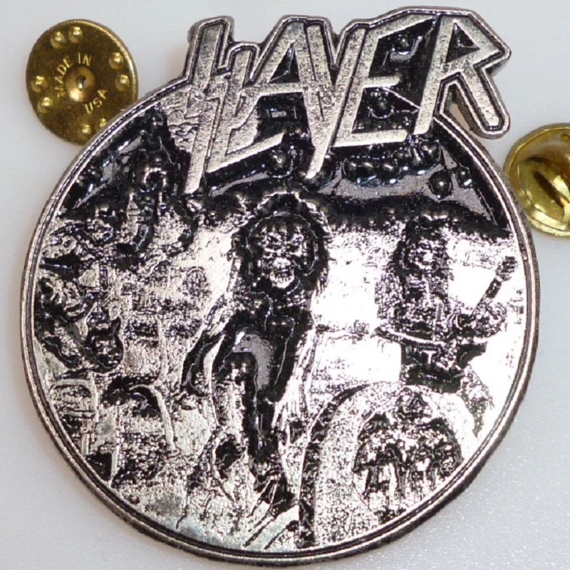 Slayer | Pin Badge Live Undead - Image 2