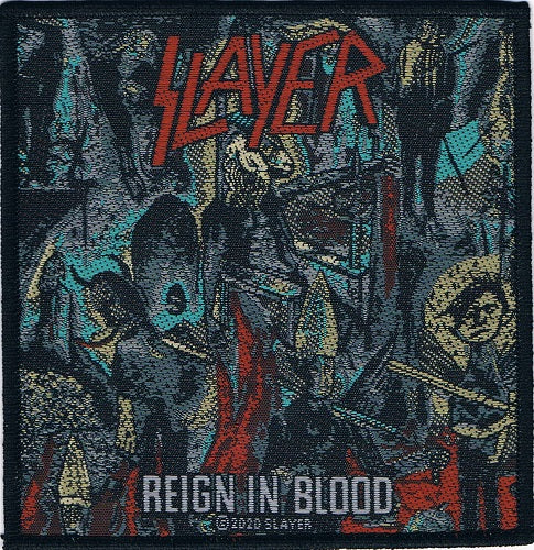 Slayer | Reign In Blood Woven Patch - Image 2