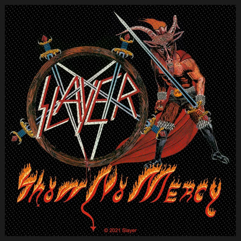 Slayer | Show No Mercy Woven Patch