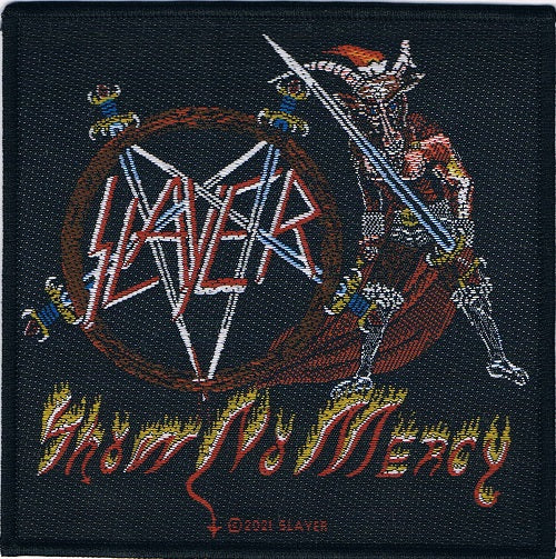 Slayer | Show No Mercy Woven Patch - Image 2