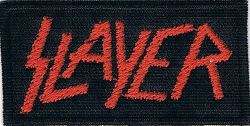 Slayer | Stitched Red Mini Logo