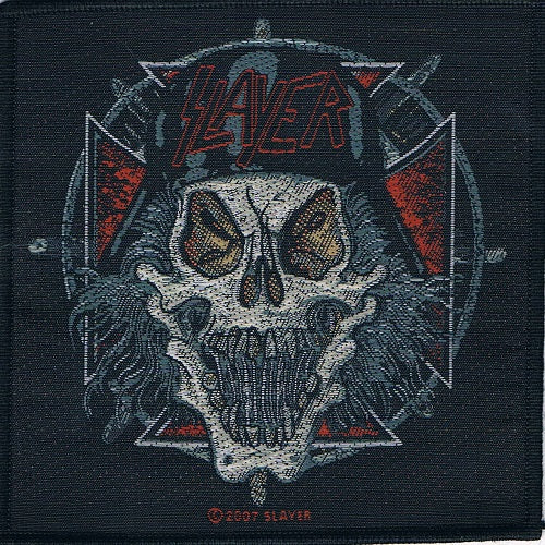 Slayer | Wehrmacht Skull Woven Patch