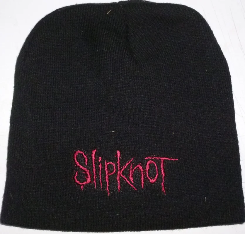 Slipknot | Beanie Stitched Red Logo - Image 2