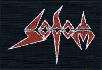 Sodom | Stitched Red White Logo