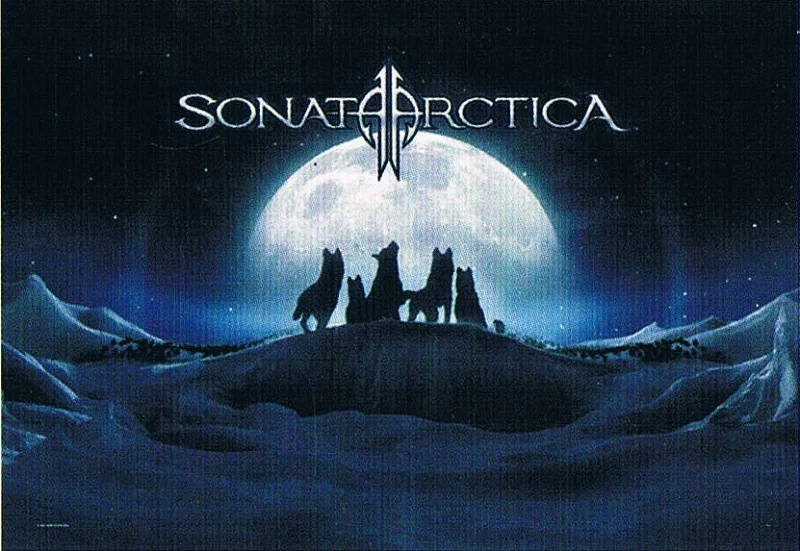 Sonata Arctica | Iced Winter Wolves Flag - Image 2