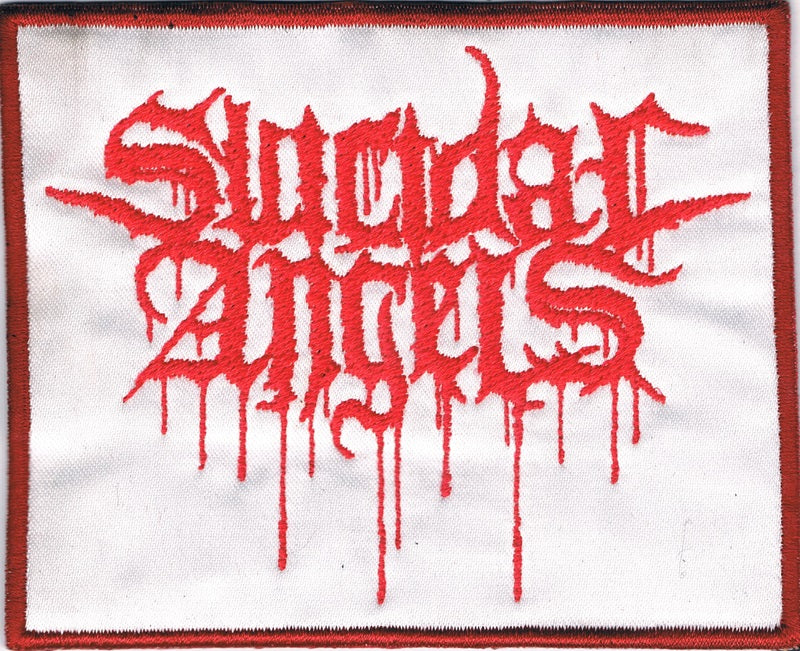 Suicidal Angels | Stitched White Patch