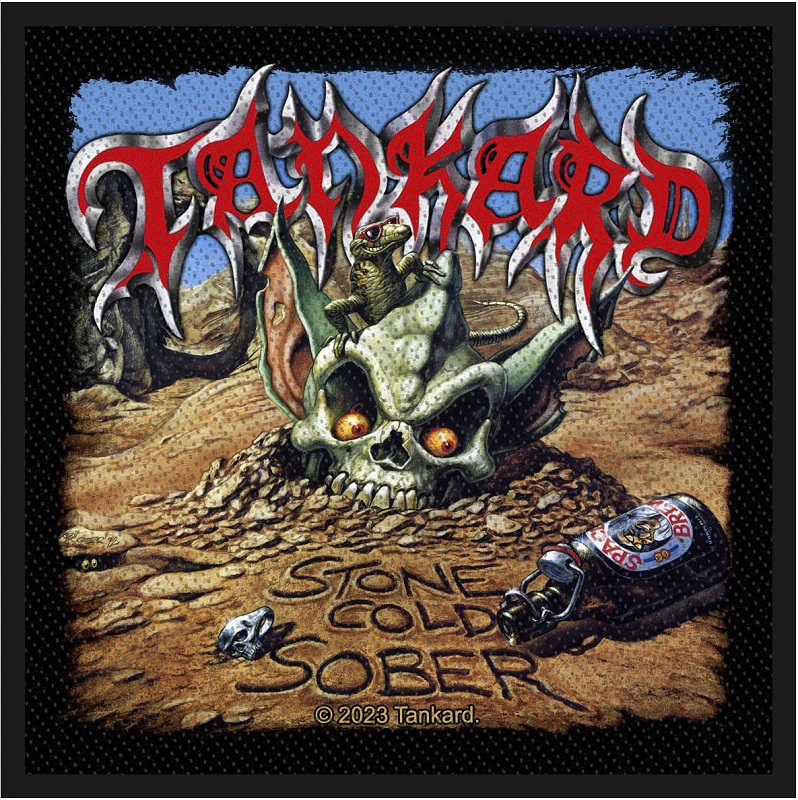 Tankard | Stone Cold Sober Woven Patch