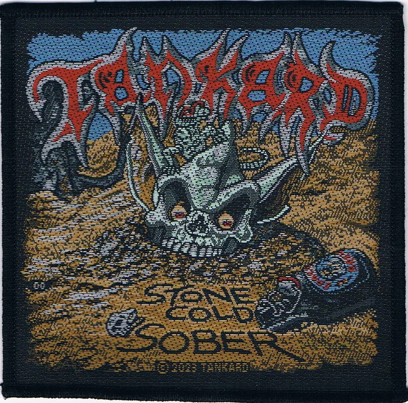 Tankard | Stone Cold Sober Woven Patch - Image 2