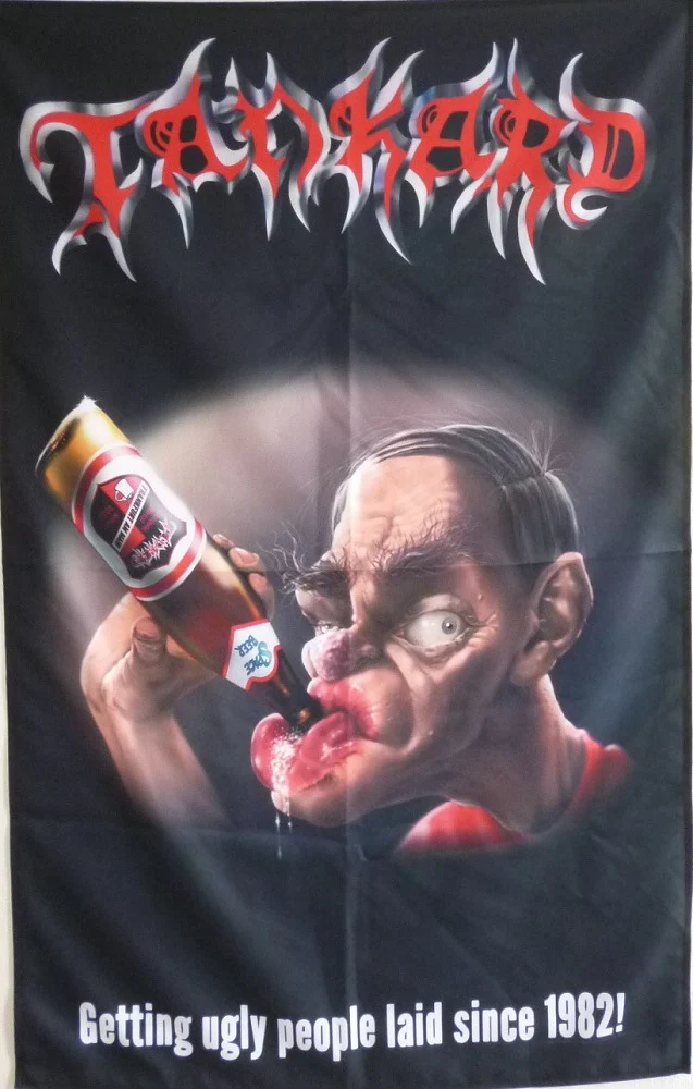 Tankard | The Drunkard Since 1982 Flag - Image 2