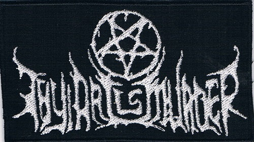 Thy Art Is Murder | Stitched White Penta Logo