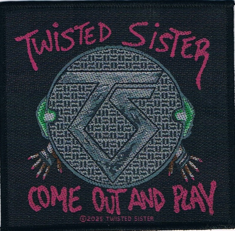 Twisted Sister | Come Out And Play Woven Patch - Image 2