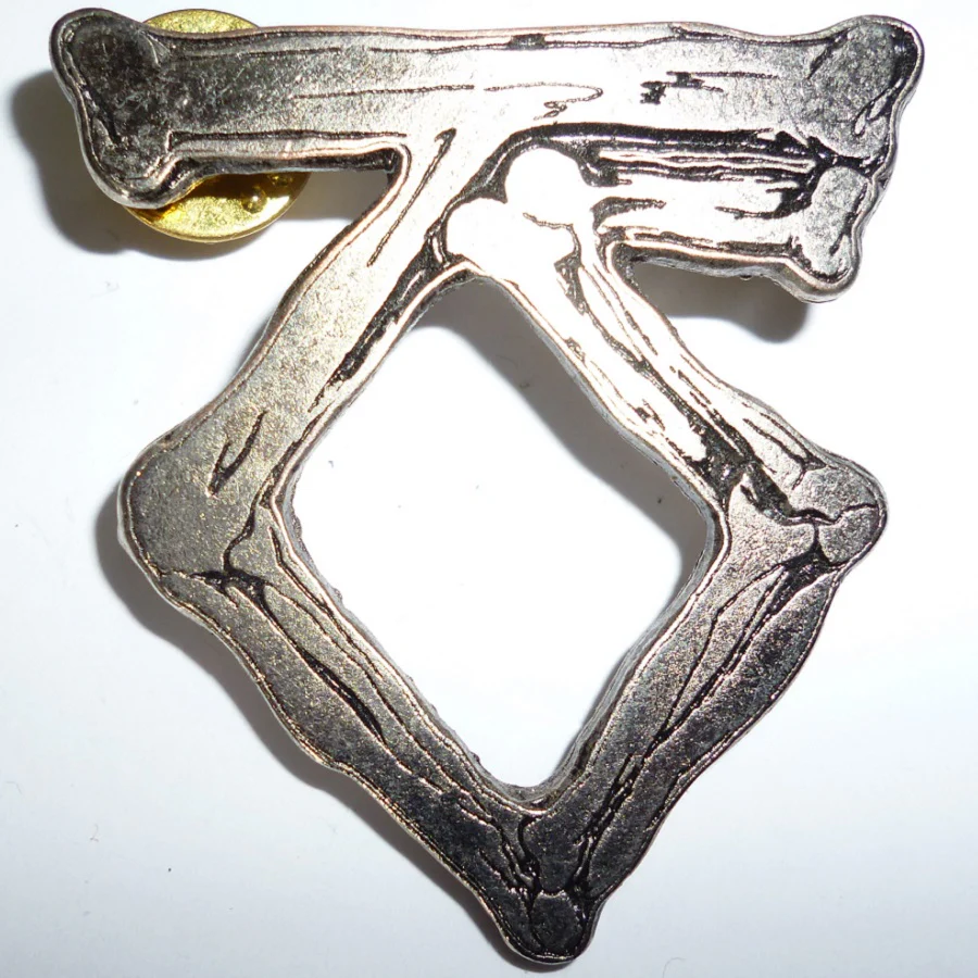 Twisted Sister | Pin Badge TS Bone Logo