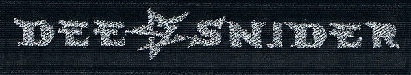 Twisted Sister | Stitched Dee Snider Stripe Logo