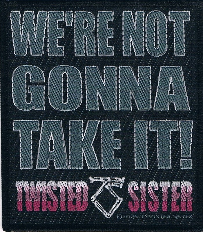Twisted Sister | We're Not Gonna Take It Patch - Image 2