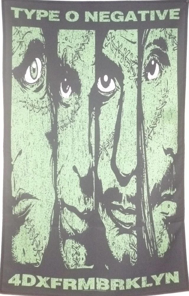Type O Negative | 4DXFRMBRKLYN Flag - Image 2