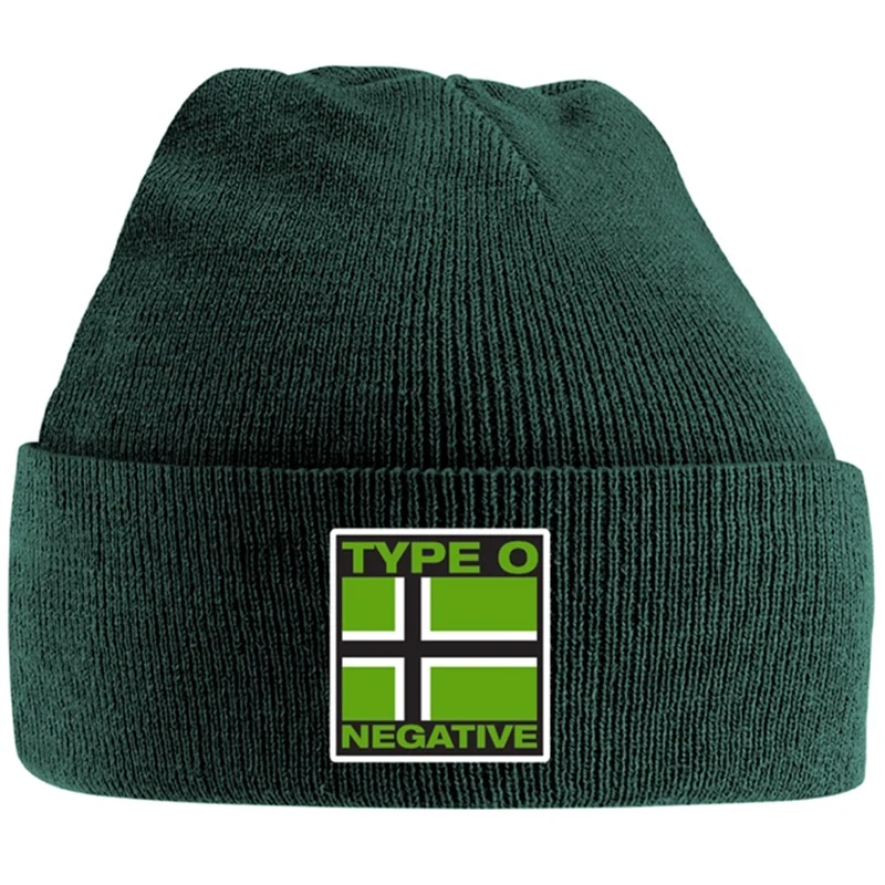 Type O Negative | Beanie Green Flag Logo