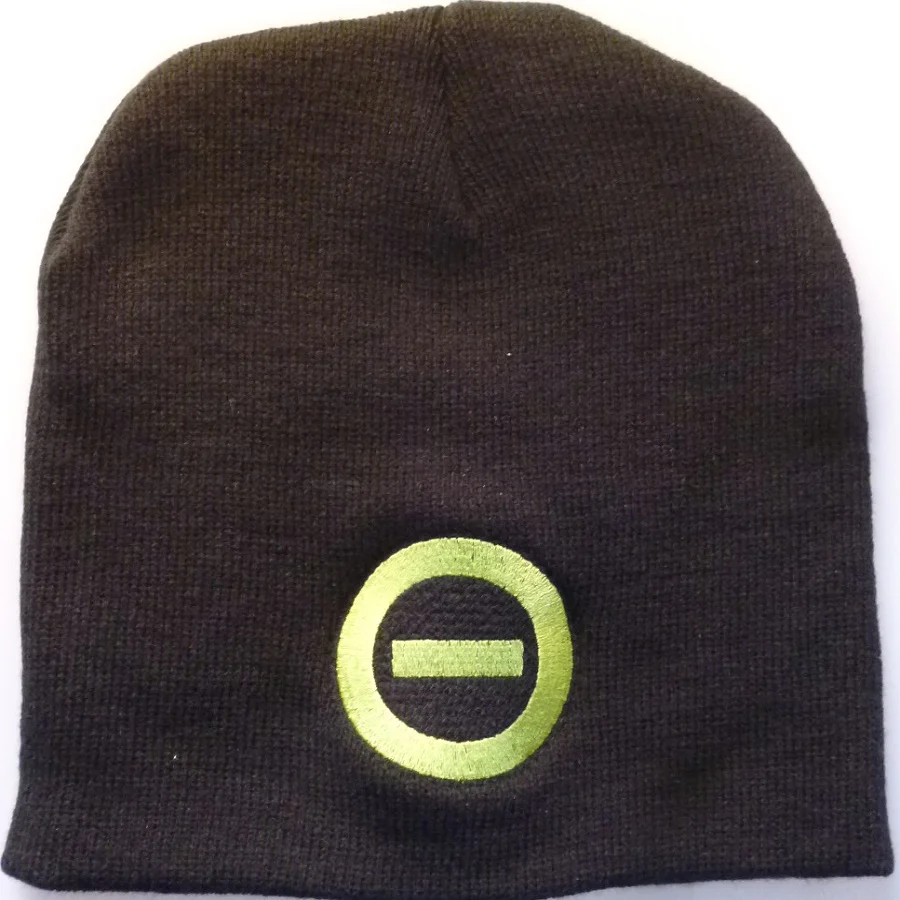 Type O Negative | Beanie Green Gold Negative Symbol - Image 2