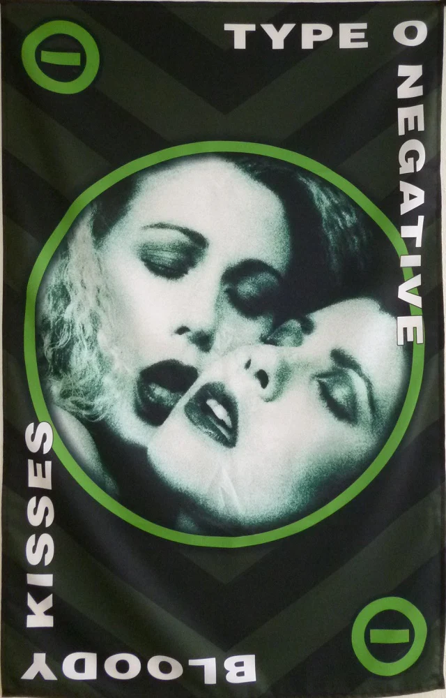 Type O Negative | Bloody Kisses Flag - Image 2