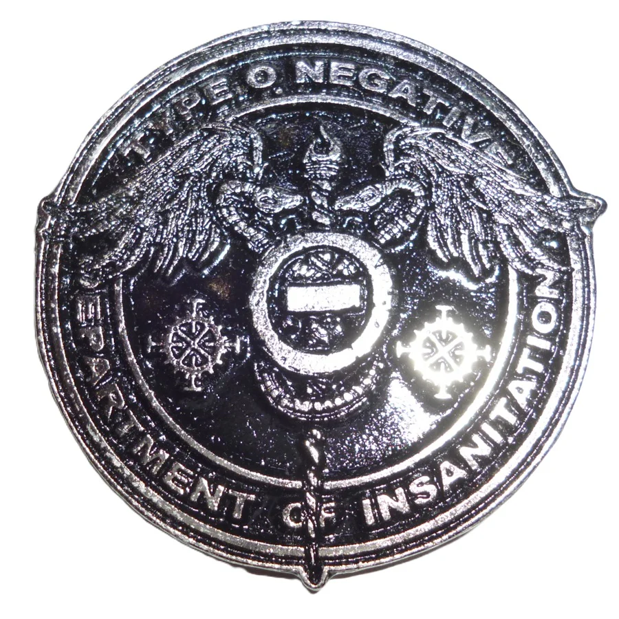 Type O Negative | Pin Badge Department of Insanitation
