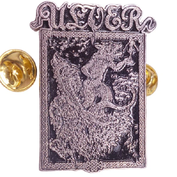Ulver | Pin Badge Wolf Illustration