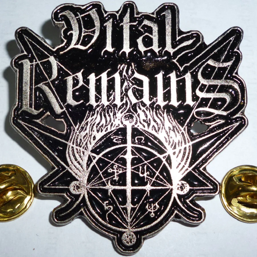 Vital Remains | Pin Badge Logo - Image 2