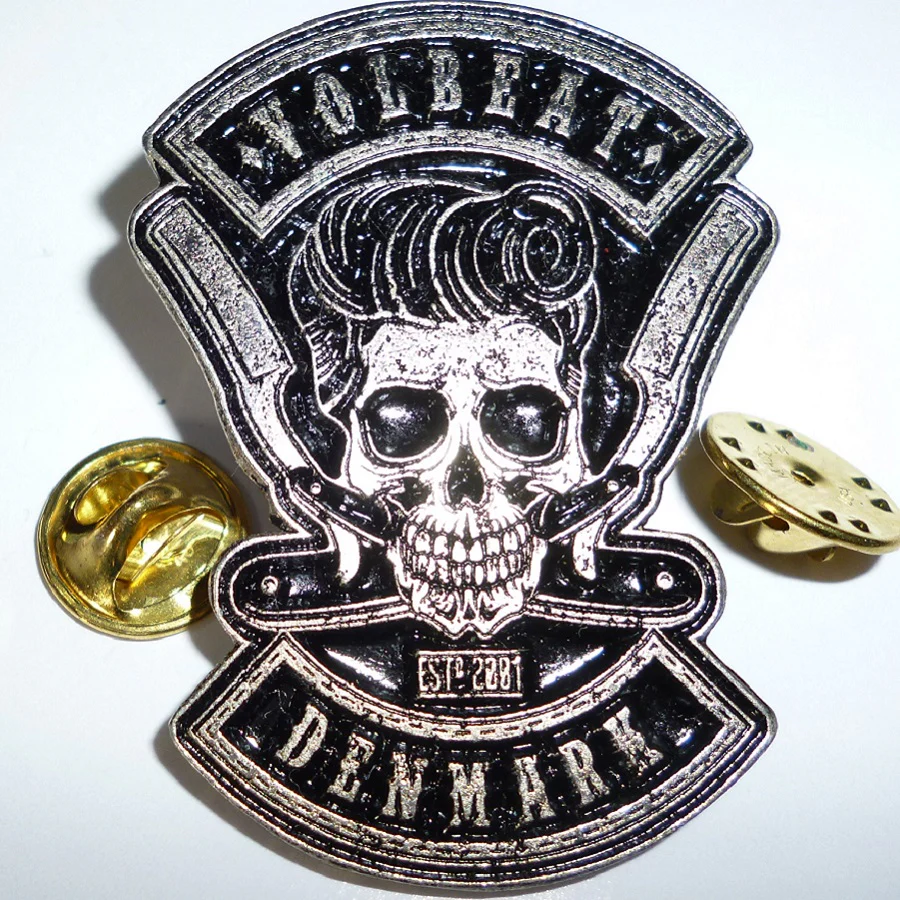 Volbeat | Pin Badge Denmark Barber - Image 2