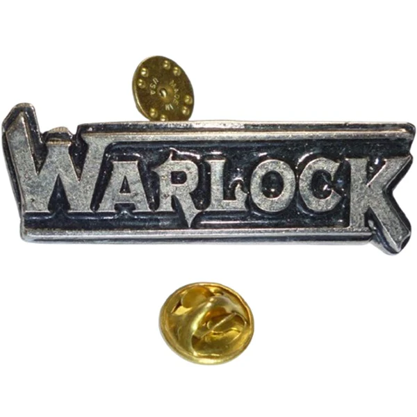 Warlock | Pin Badge 3D Logo
