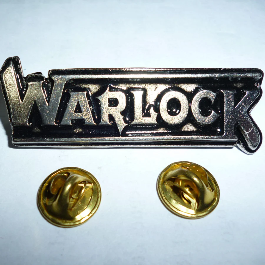Warlock | Pin Badge 3D Logo - Image 3