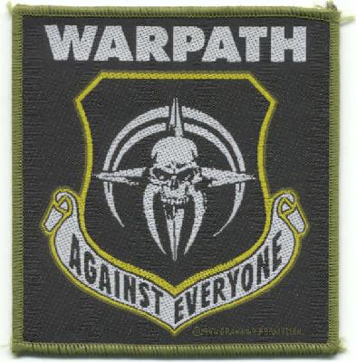 Warpath | Against Everyone 1990 Woven Patch - Image 2