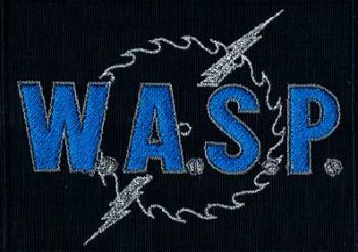 Wasp | Stitched Silver Saw And Logo