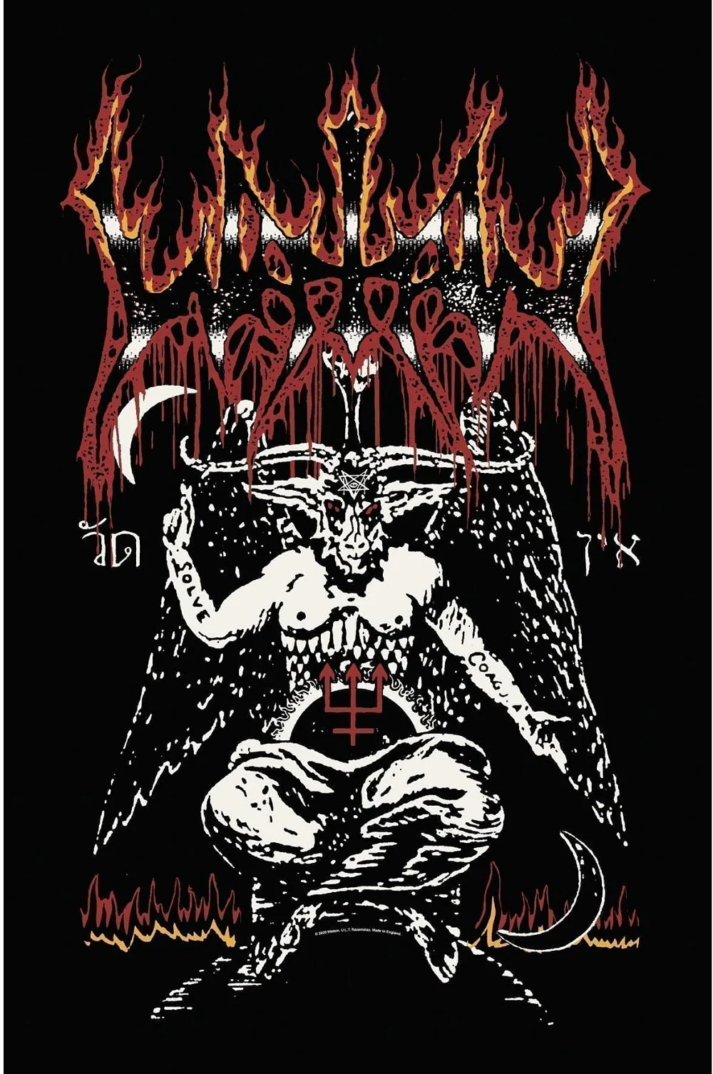 Watain | Baphomet Flag