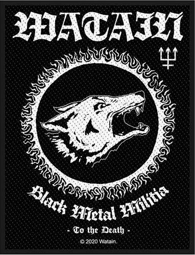 Watain | Black Metal Militia Woven Patch