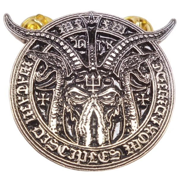 Watain | Pin Badge Disciples Worldwide - Image 2