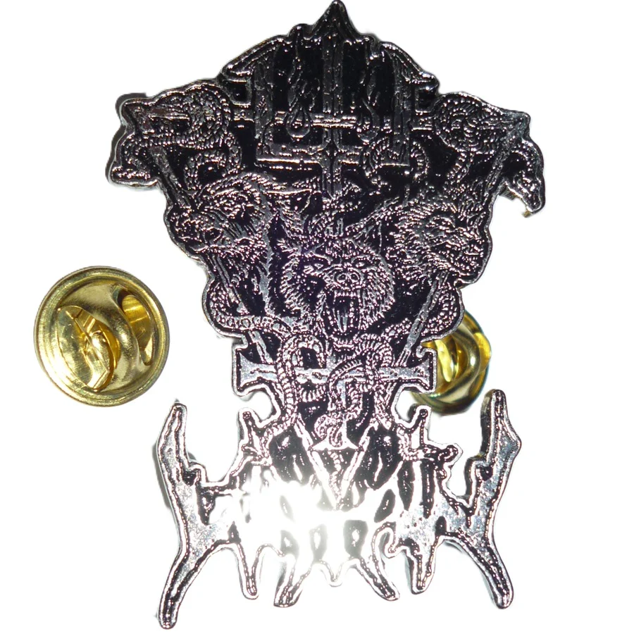 Watain | Pin Badge Trident Logo