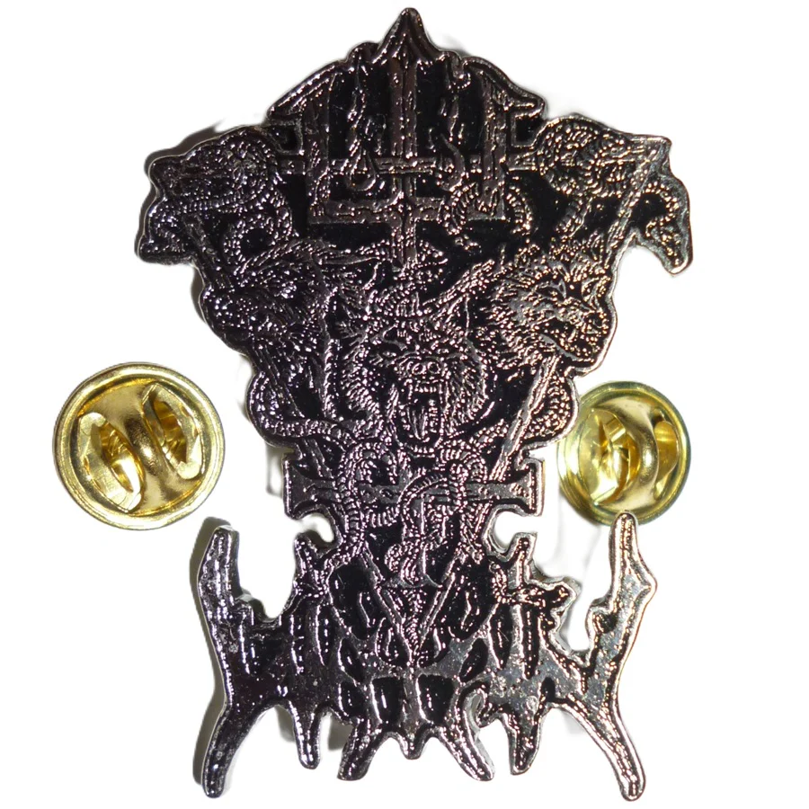 Watain | Pin Badge Trident Logo - Image 2