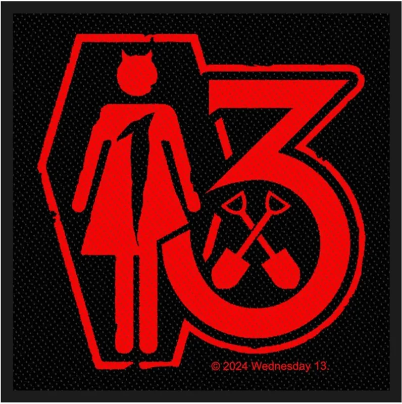 Wednesday 13 | Casket Woven Patch