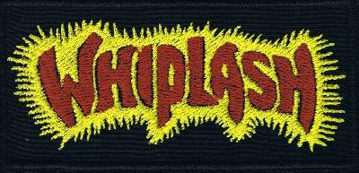 Whiplash | Stitched Red Yellow Logo