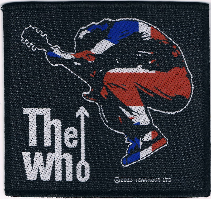 Who The | Pete Jump Woven Patch - Image 2