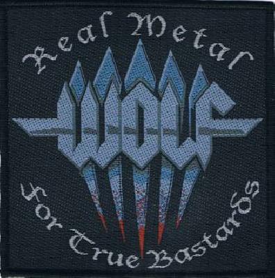 Wolf | Real Metal Woven Patch - Image 2