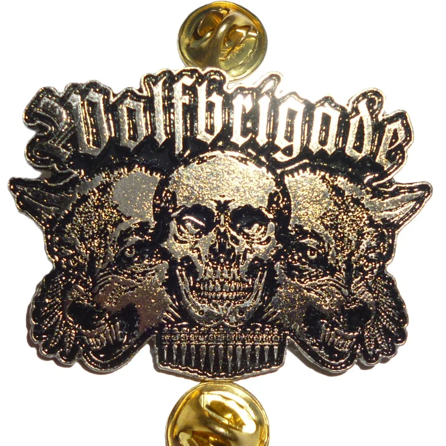 Wolfbrigade | Pin Badge Skull Among Wolves - Image 2