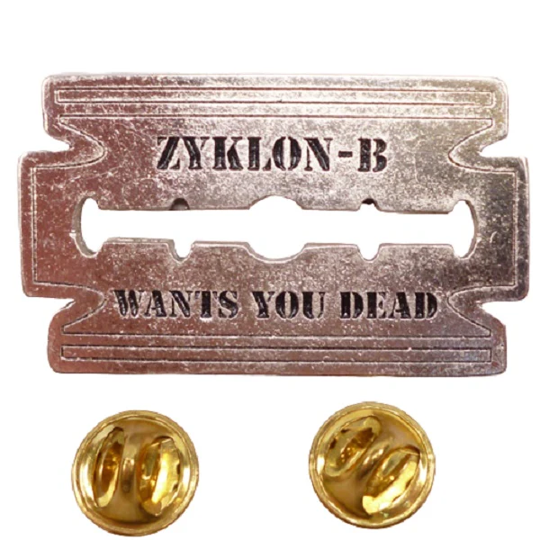 Zyklon-B | Pin Badge Wants You Dead Razor