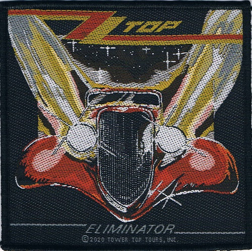 ZZ Top | Eliminator Woven Patch - Image 2