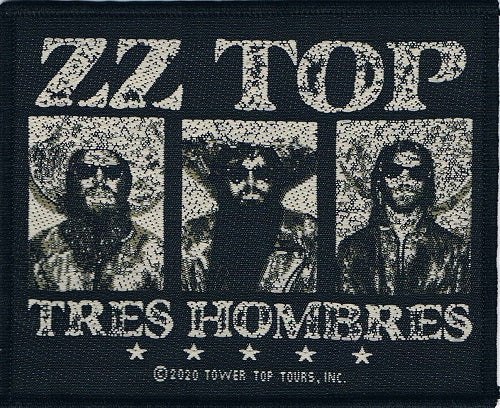 ZZ Top | Tres Hombres Woven Patch - Image 2